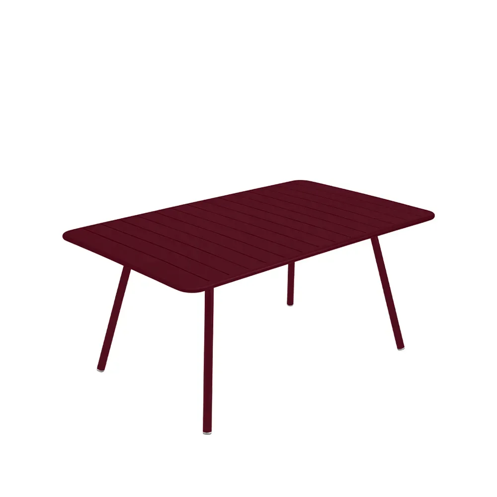 Fermob Luxembourg bord 165x100 cm Black cherry (vinröd)
