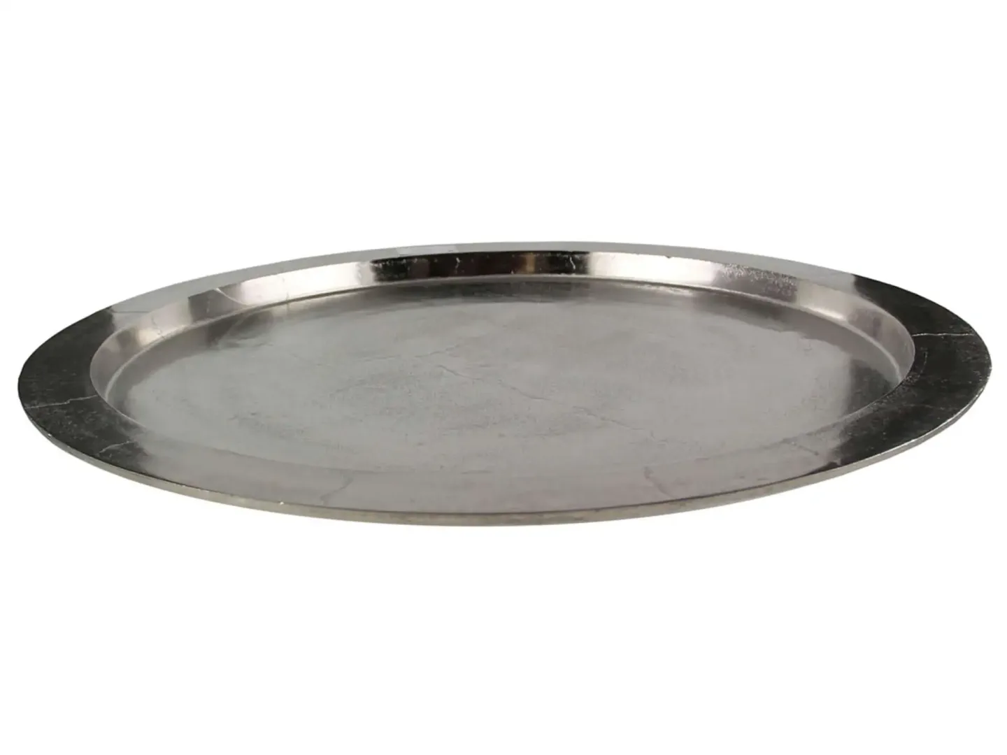 Kaheku Tablett Meron Vernickelt D: 70 cm | Schubiger Möbel