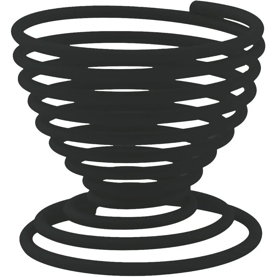 POINT-VIRGULE Eierbecher Wire schwarz Stahl