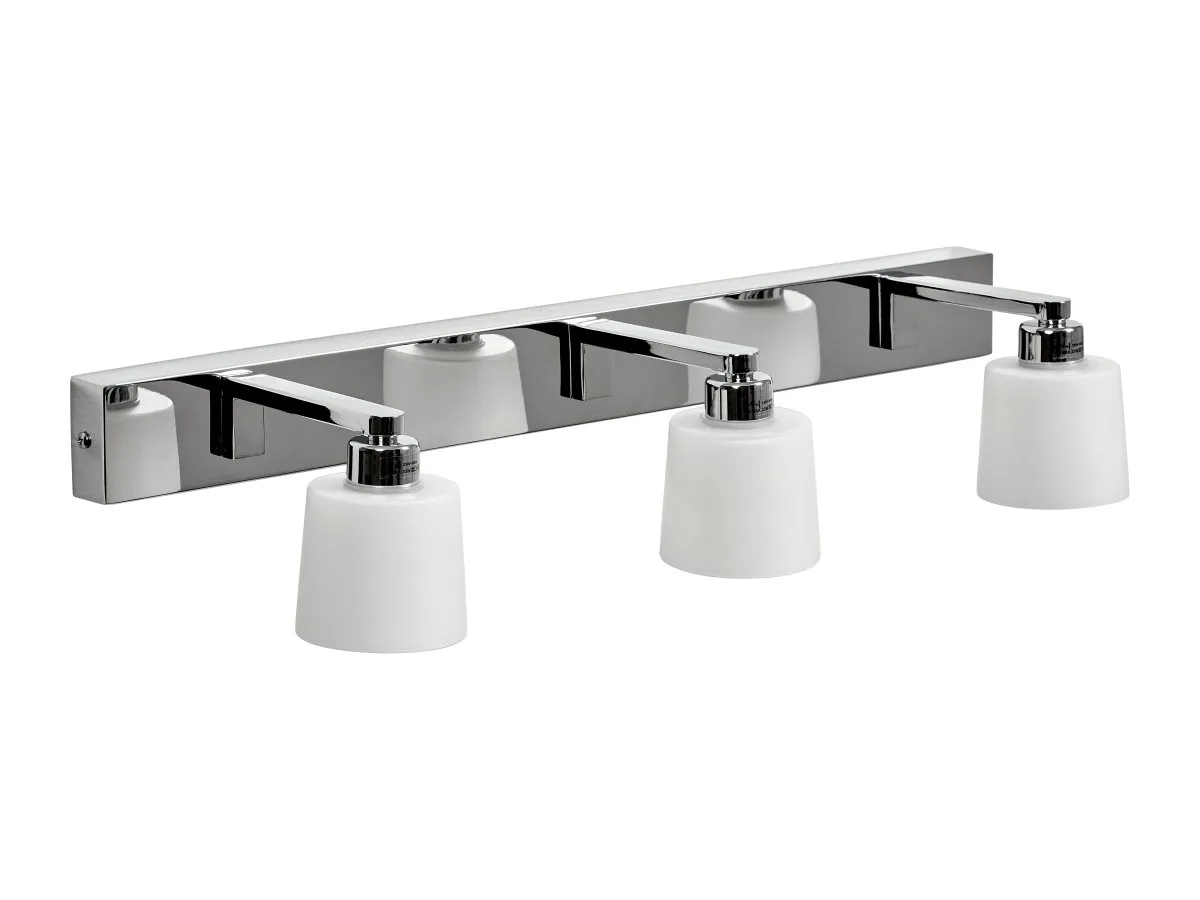 Armaturhantverk - Ulvö 60cm - Badrumslampa - Krom