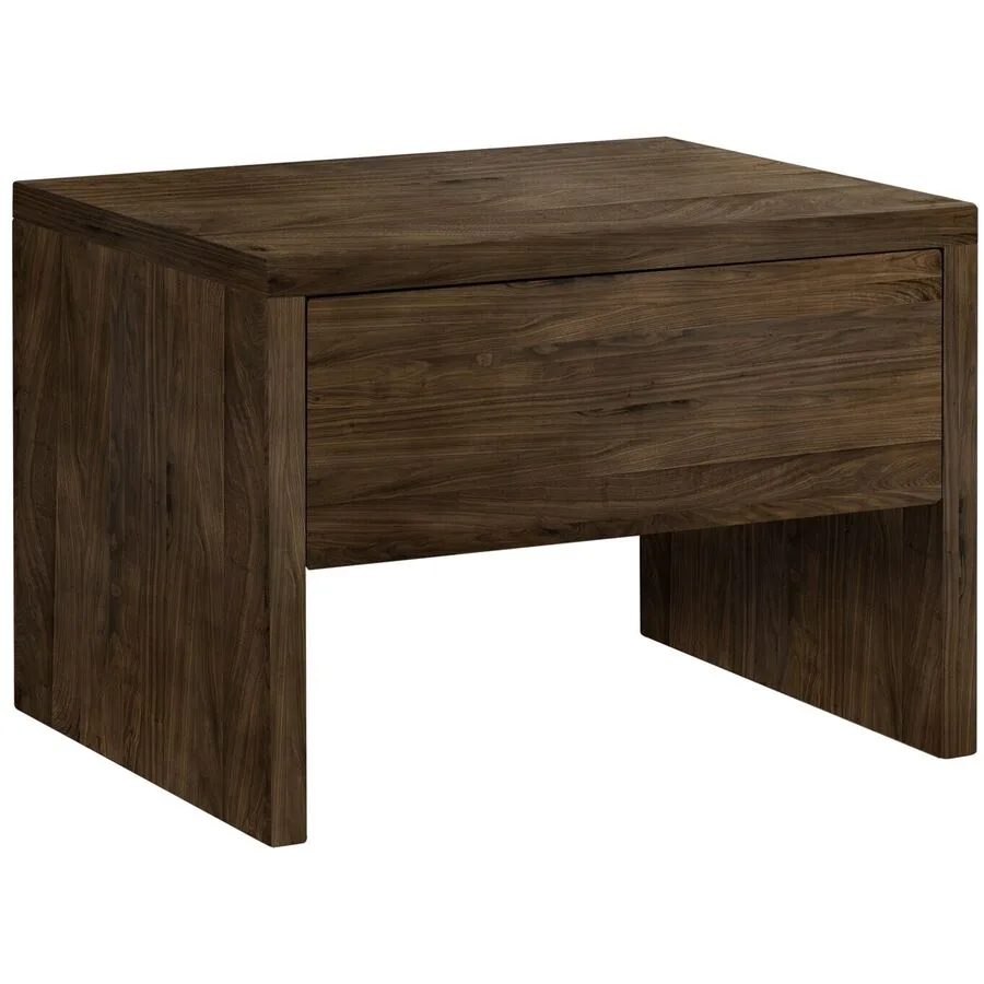 Hasena Nachttisch Benz Braun Holz 48 cm - Farbe: Nussbaum