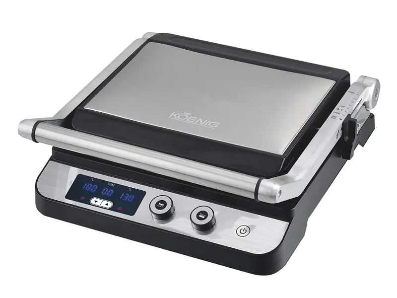 KOENIG Tischgrill Digital-Kontaktgrill