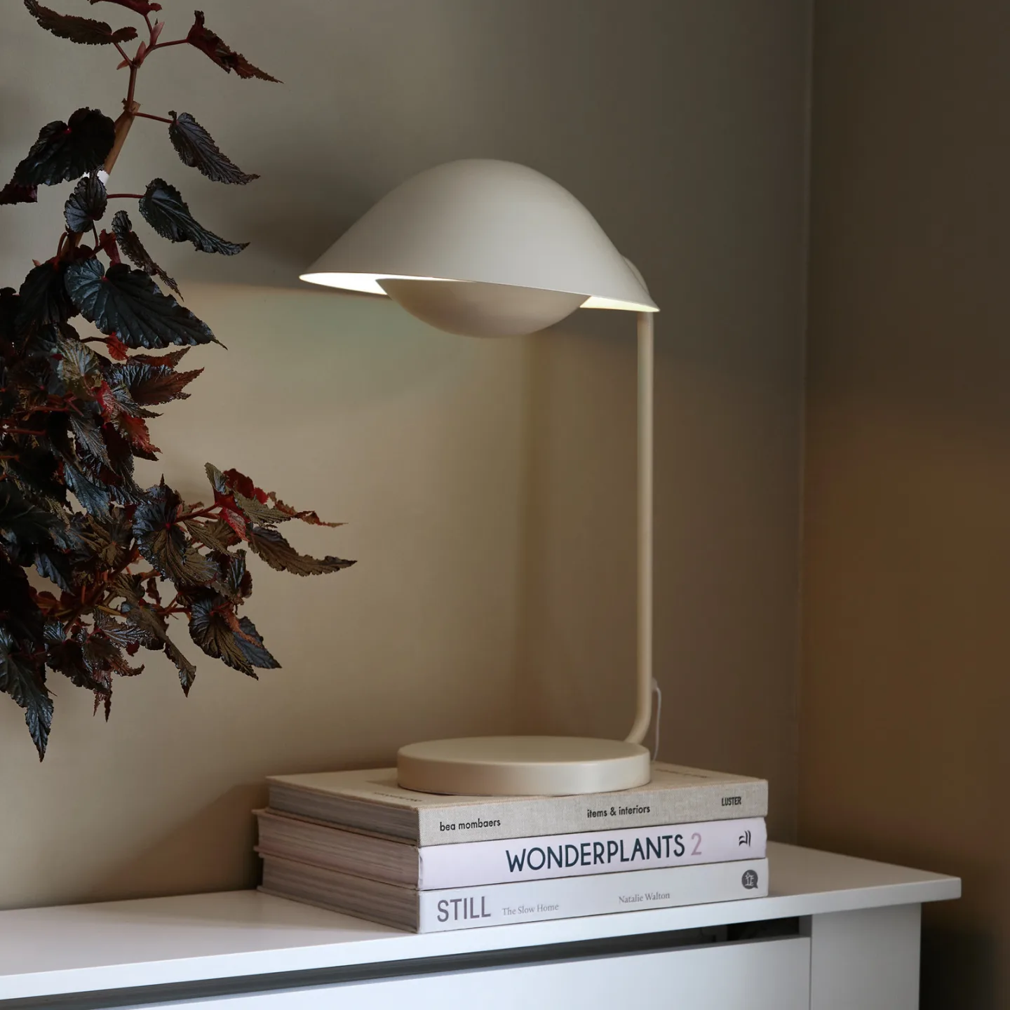 Freya Bordslampa Beige - Nordlux - Vardagsrum - Metall - Med lampskärm