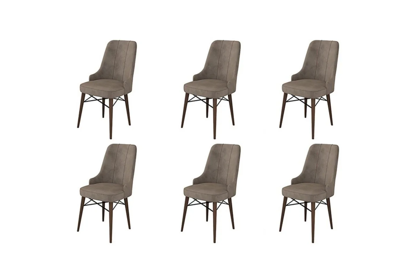 Matstol Jandela Cappuccino / brun - Cappuccino / brun