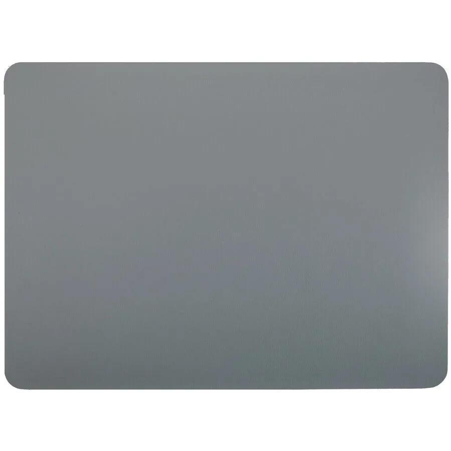 ZICZAC Tischset Togo Grau Kunstleder 33 x 45 cm