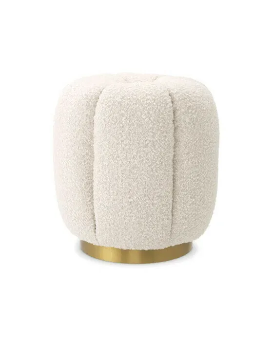 Orchanic Stool Bouclé Cream