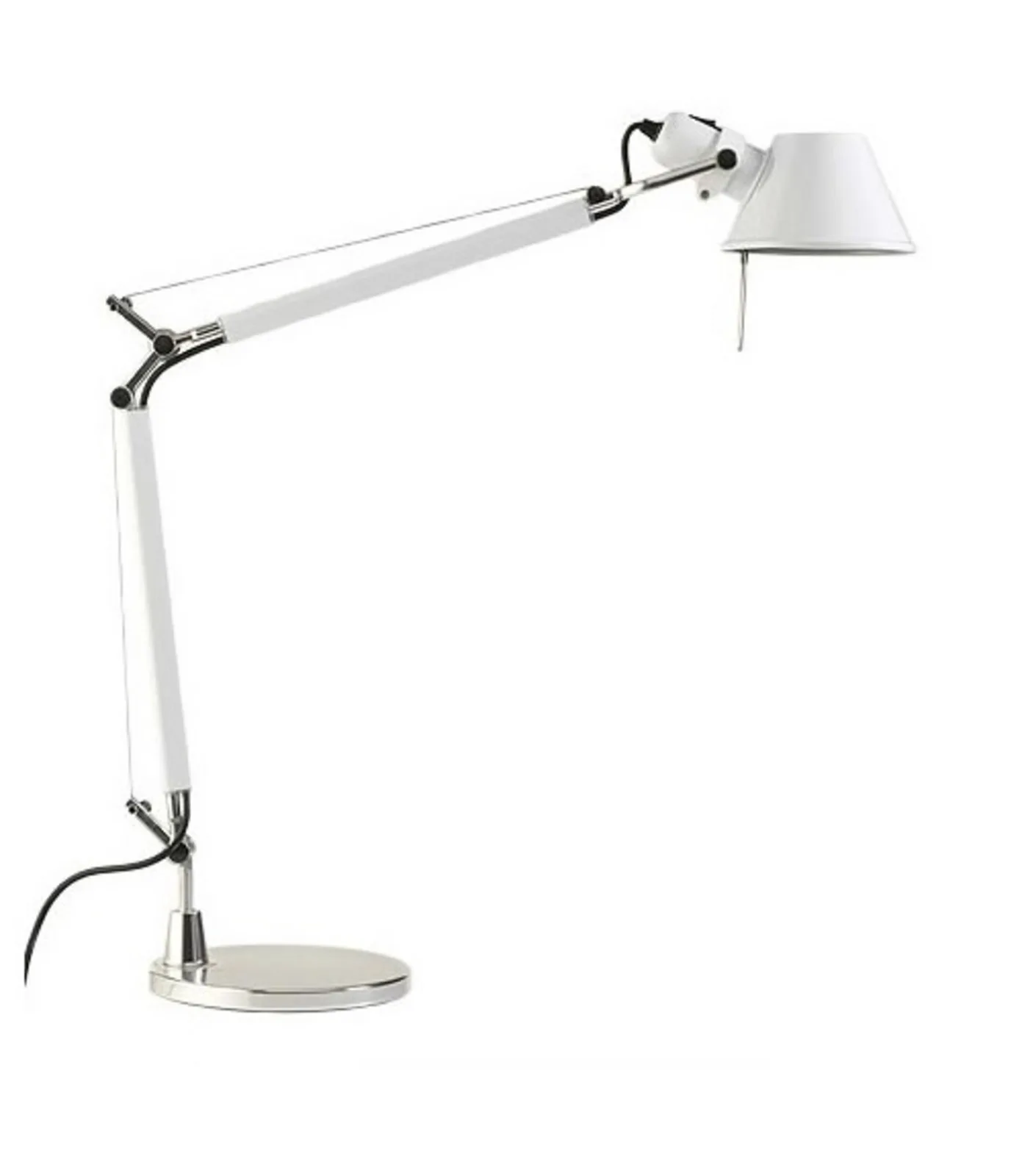 Tolomeo MINI Tischleuchte Weiß - Artemide - Wohnzimmer - Design - Aluminium