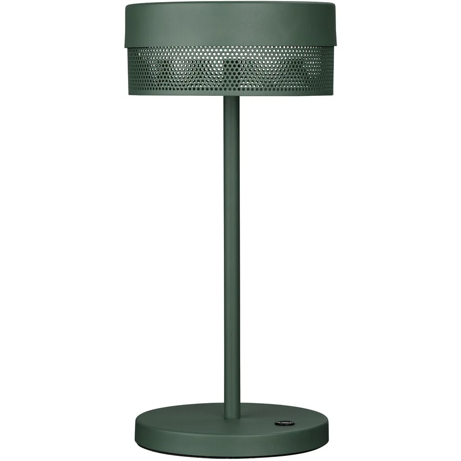 Tischlampe Mesh Grün Eisen 30 cm - LED - Lichtfarbe: Extra warmweiss - LED Energiesparlampen