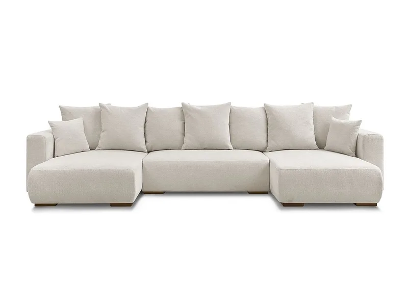 Wohnlandschaft BOBOCHIC SIDONIE Stoff chiniert beige