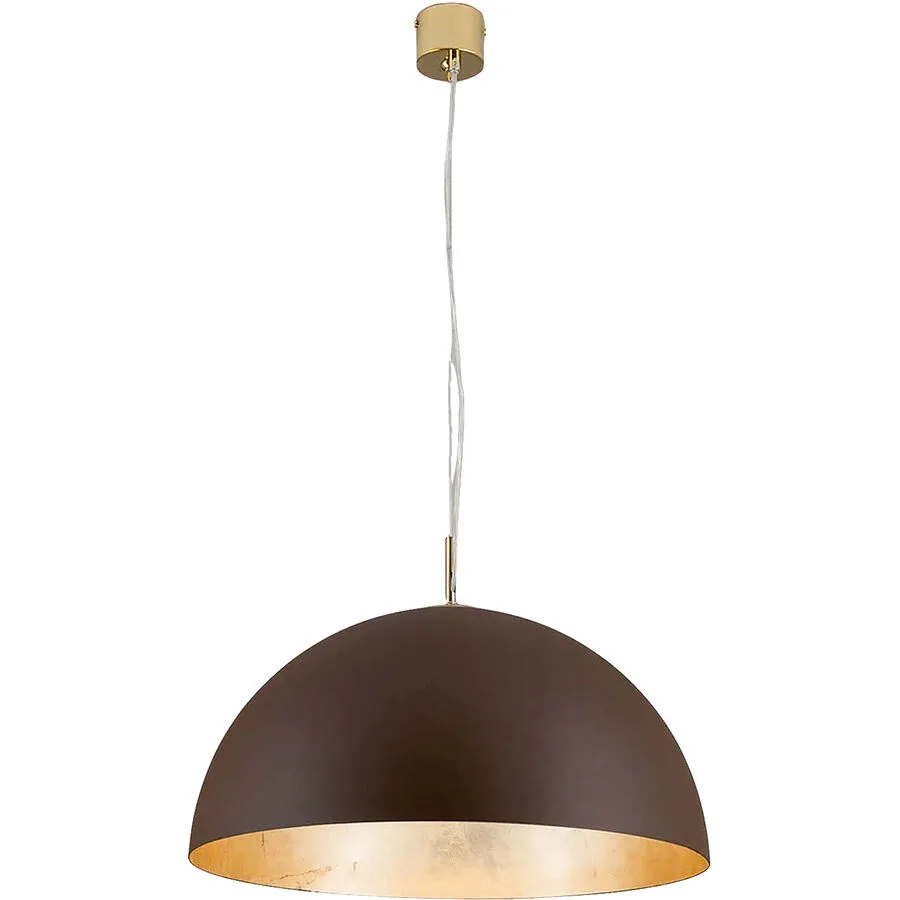 Pendellampe Eliano Braun Stahl 50 cm 50 cm