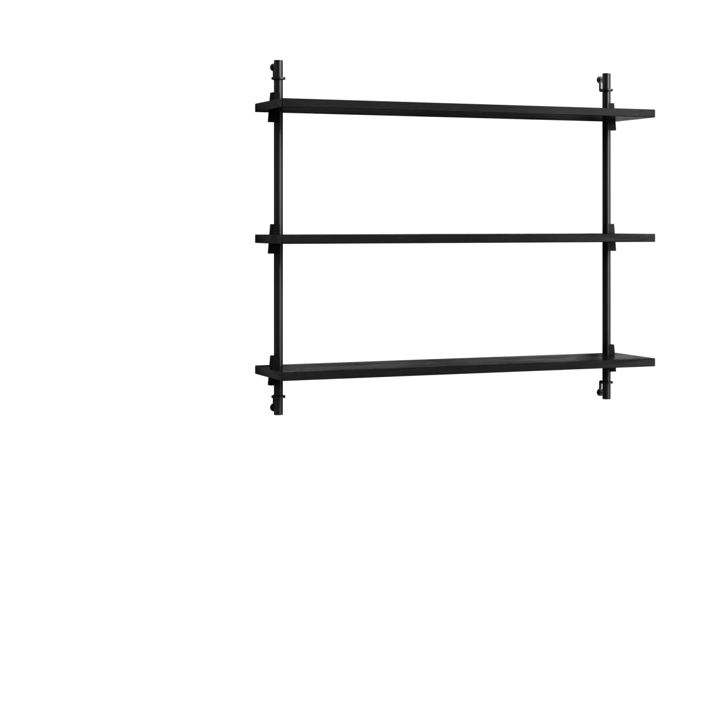MOEBE Moebe wall shelving ws.65.1 Schwarz