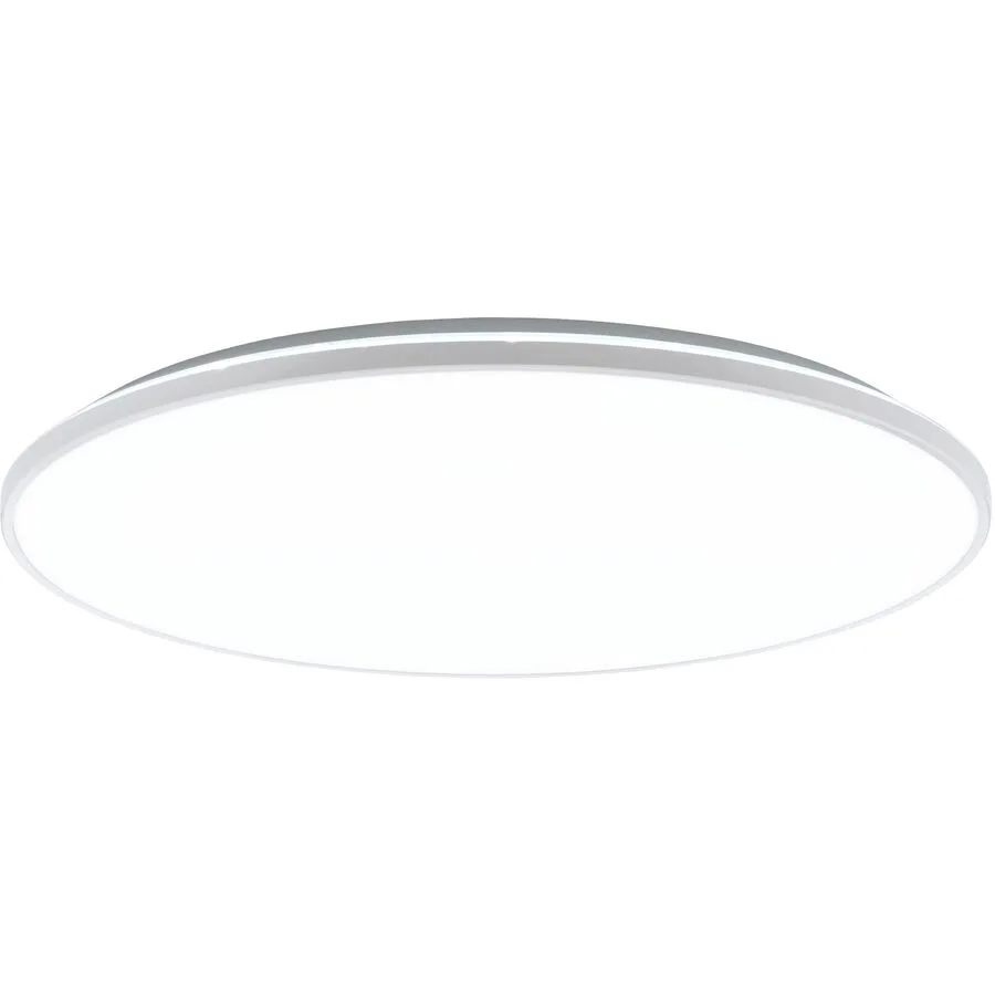 Eglo Deckenlampe Crespillo Weiss Kunststoff 50 cm 6.5 cm - LED - Lichtfarbe: Helles Neutralweiss - LED Energiesparlampen