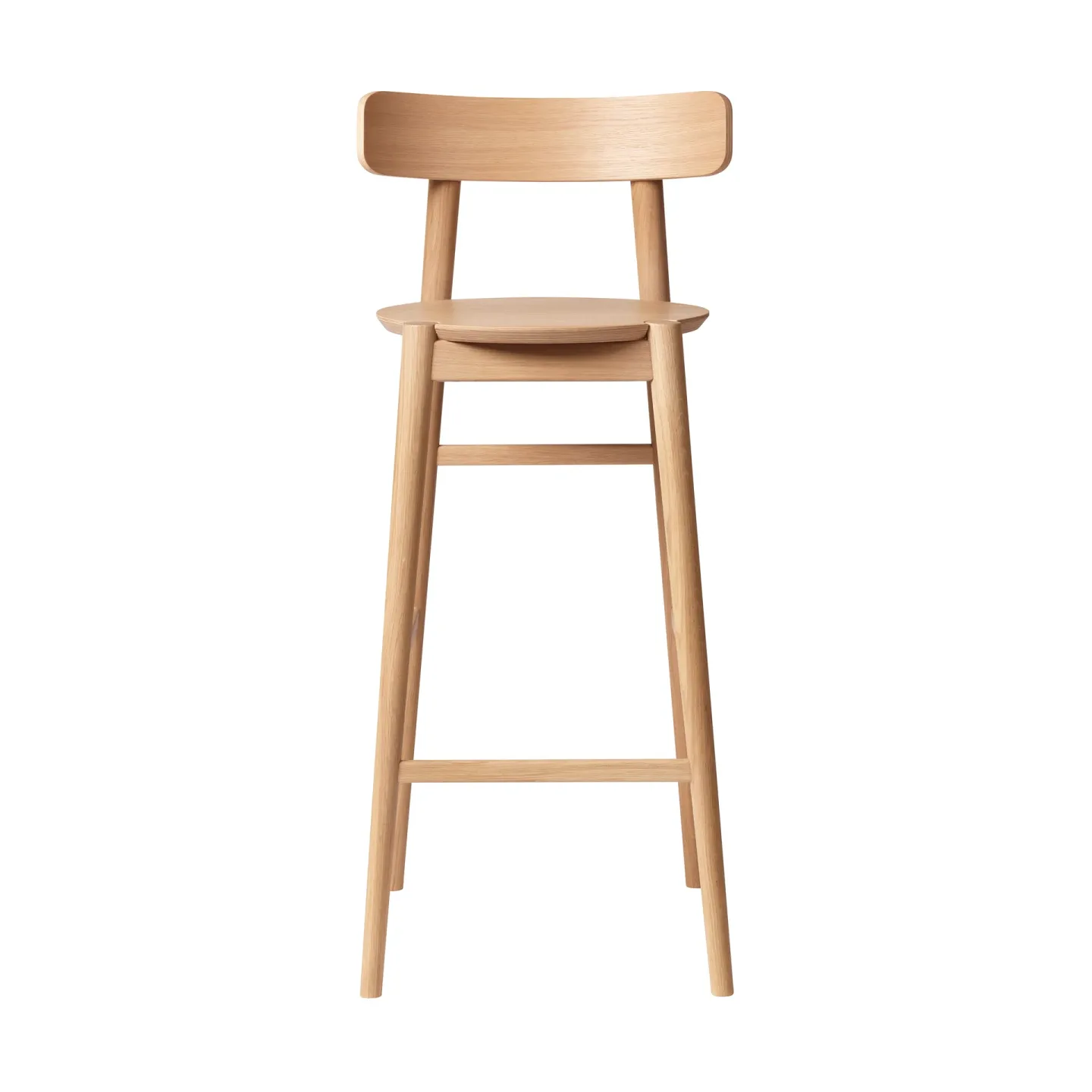 FDB Møbler J184 Øst Barhocker 75 cm Oak nature lacquered