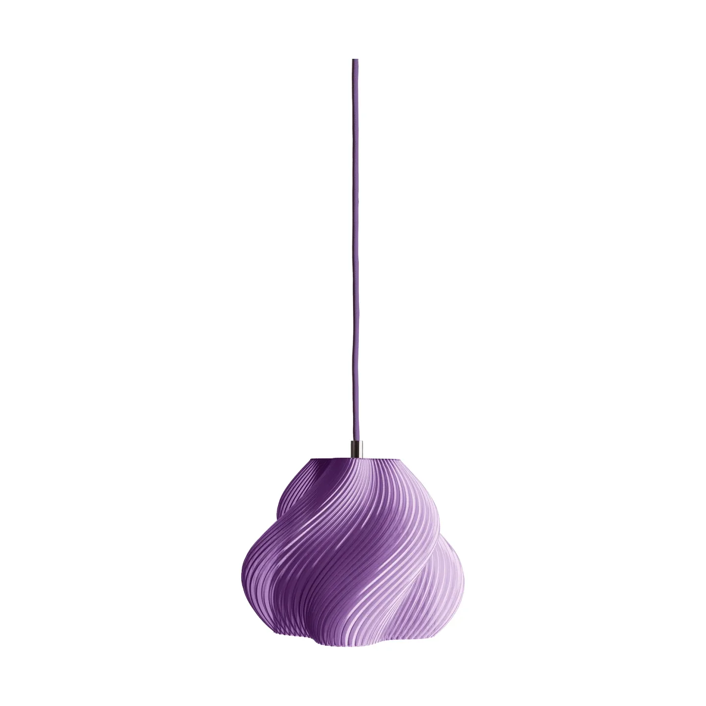 Crème Atelier Soft Serve Pendelleuchte Lavender sorbet-brass, 01, 20 cm