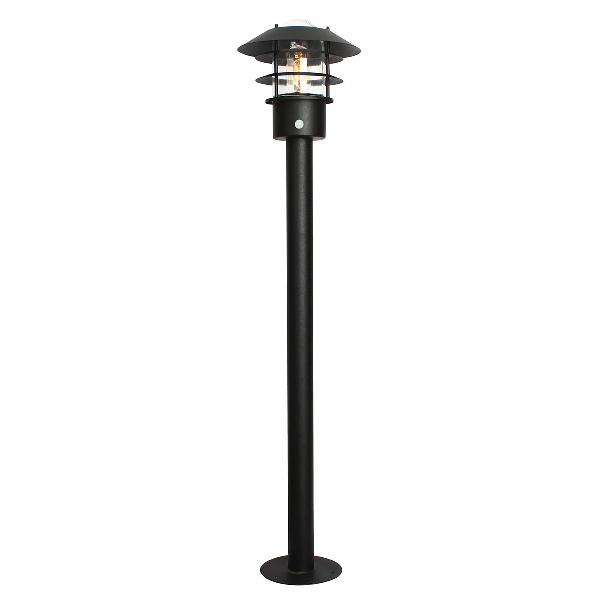 Elstead Lighting - Helsingor PIR 100cm - Pollare - Svart