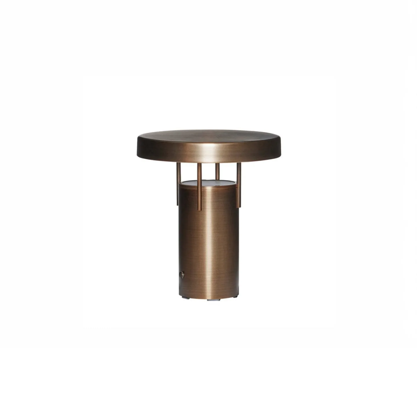 Hübsch BringMe tragbare Tischleuchte Burnished brass new, Mini 20 cm