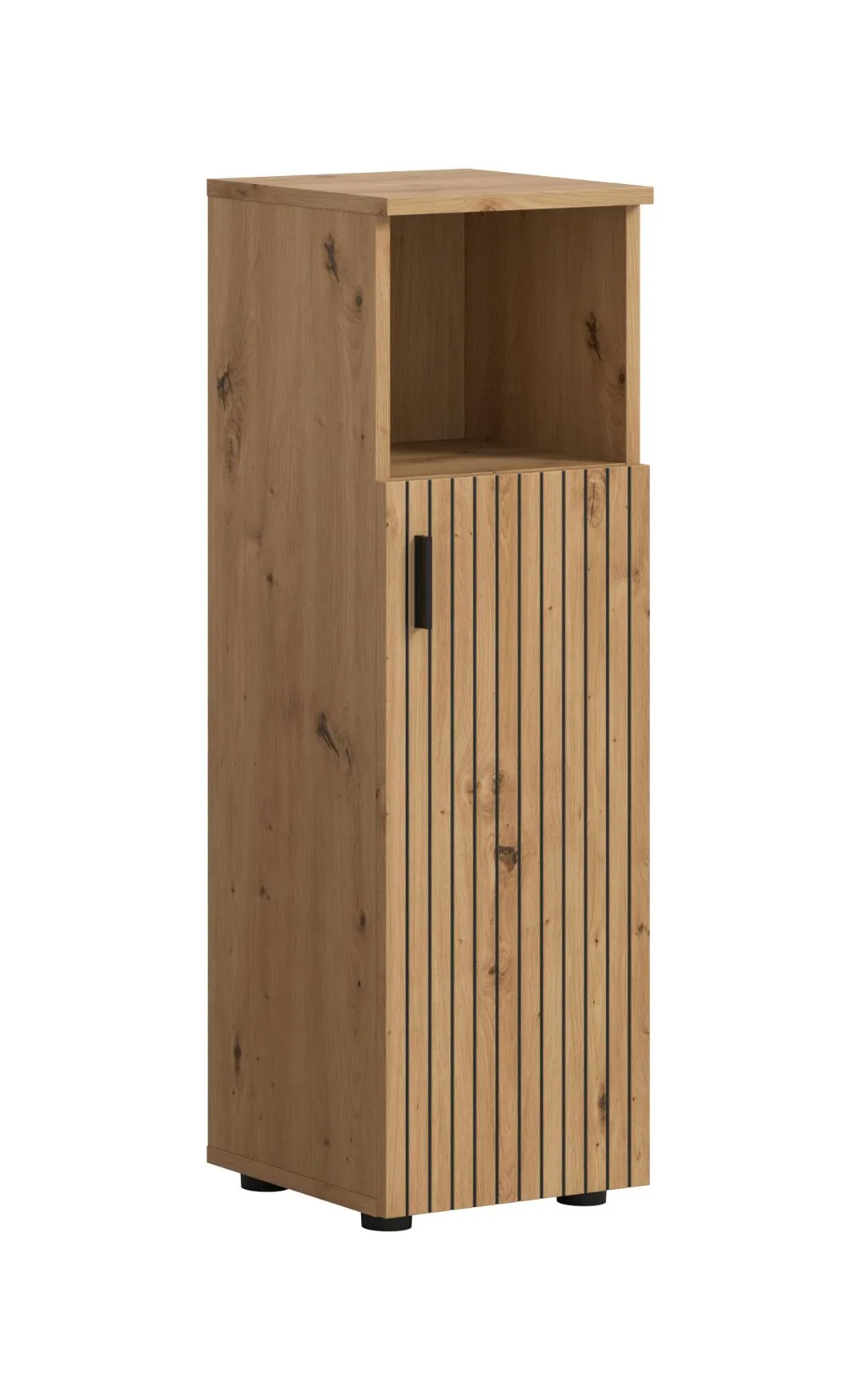 Mone Badschrank 1 Tür, 1 Regal Eiche Dekor.