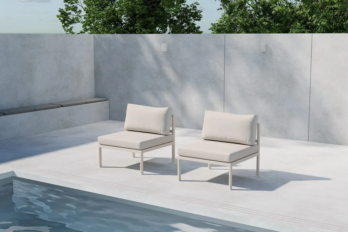 Mittmodul Copacabana 70 cm Utomhus - Beige