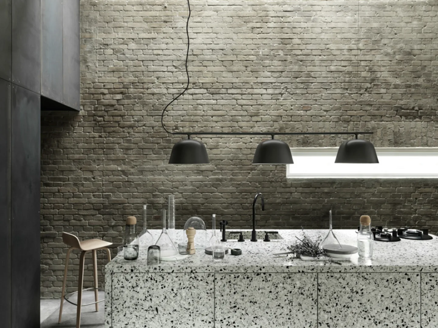 Ambit Rail Pendel Grey - Muuto - Spisestue - Aluminium