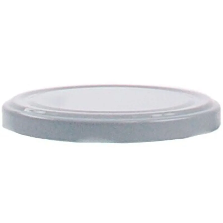 Deckel Therese - Farbe: Weiß - Material: Aluminium