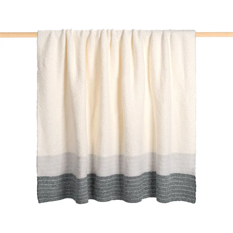 Wohndecke Alina silber Polyester 130 x 170 cm - Material: 100% Polyester