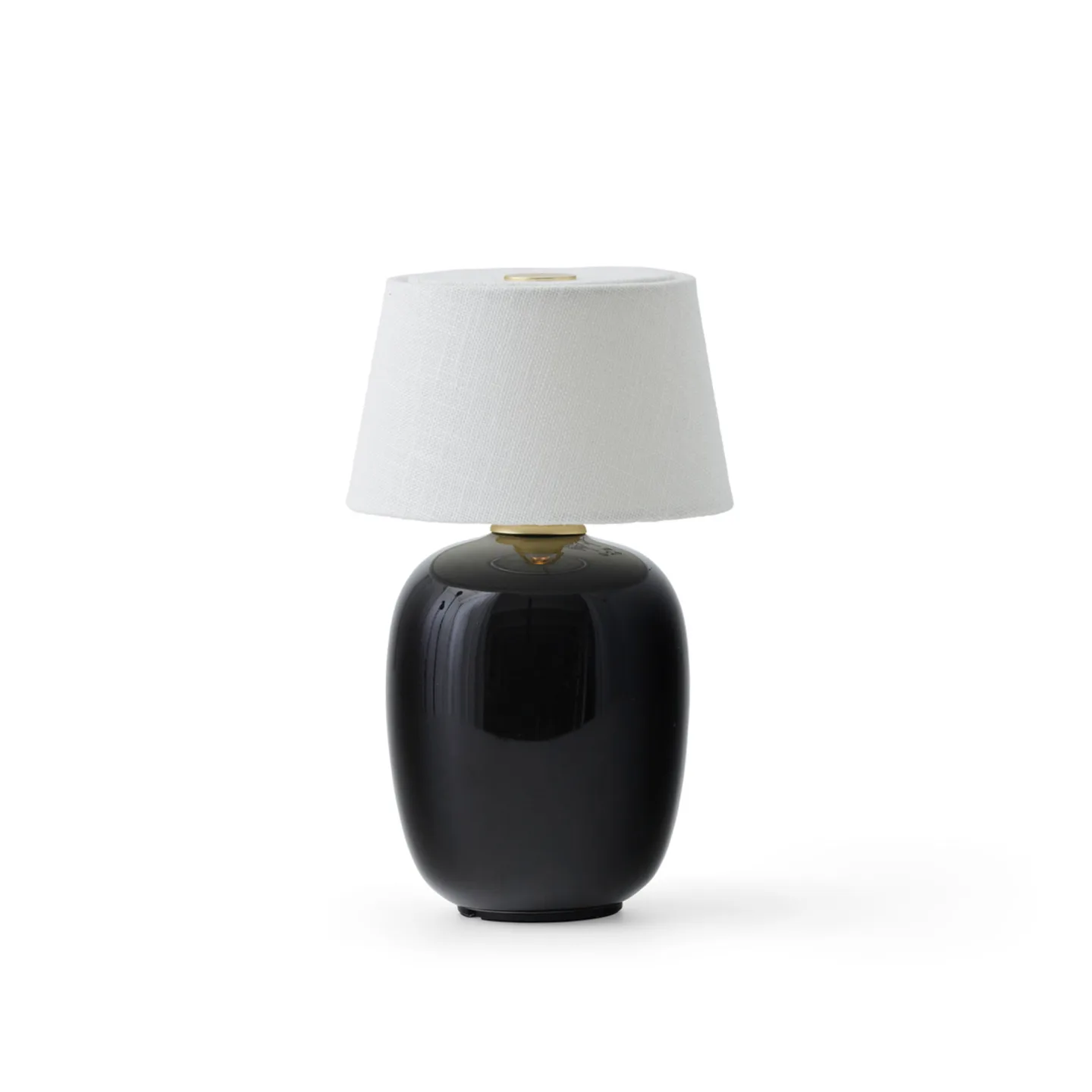 Audo Copenhagen - Torso Portable Table Lamp Black - Bordslampor - Krøyer-Sætter-Lassen - Svart