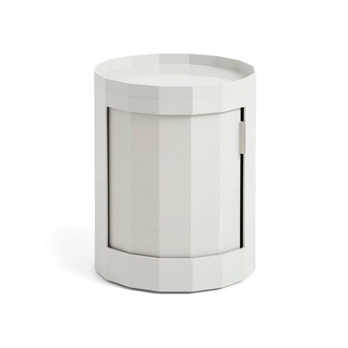 HAY Facet Cabinet 100 sidobord Misty grey