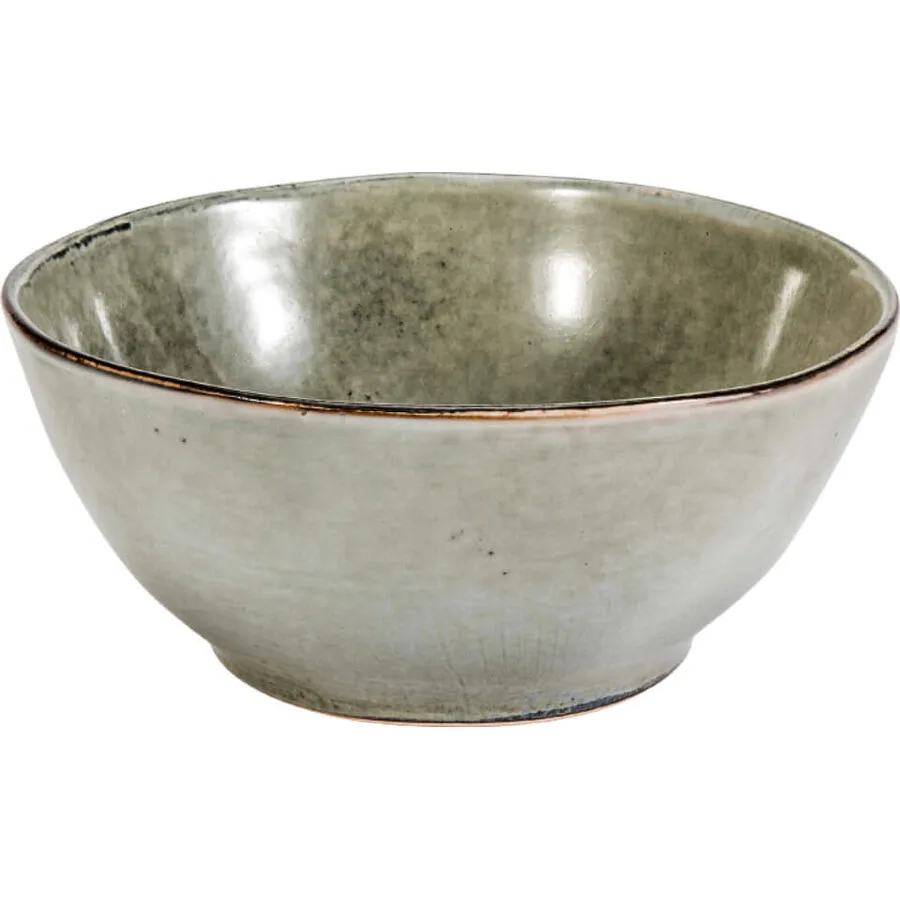 Schüssel Artisan Grün Steingut 16.5 cm 7.5 cm