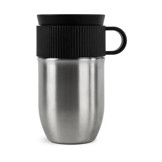 Sagaform Ted Autobecher Thermobecher 28 cm Silber