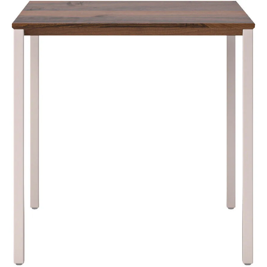 Beistelltisch Barillo Braun Holz 40 cm - Material: Nussbaum