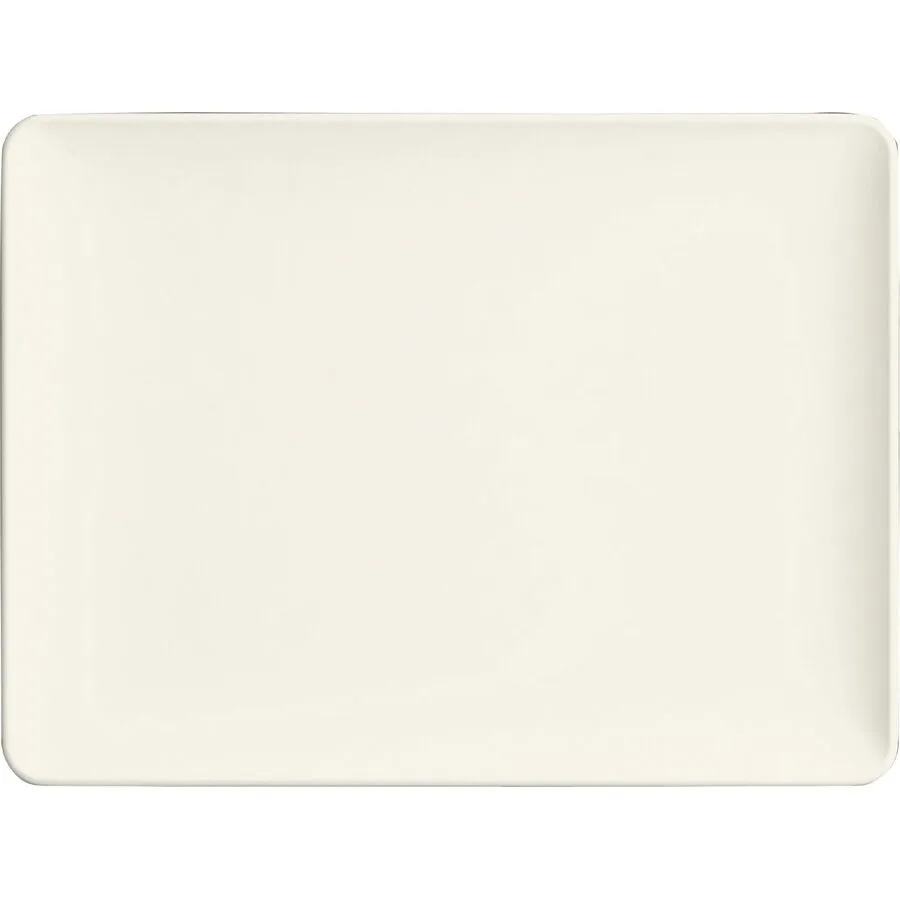 BAUSCHER Servierplatte Purity Weiss Porzellan 15 cm 20 cm