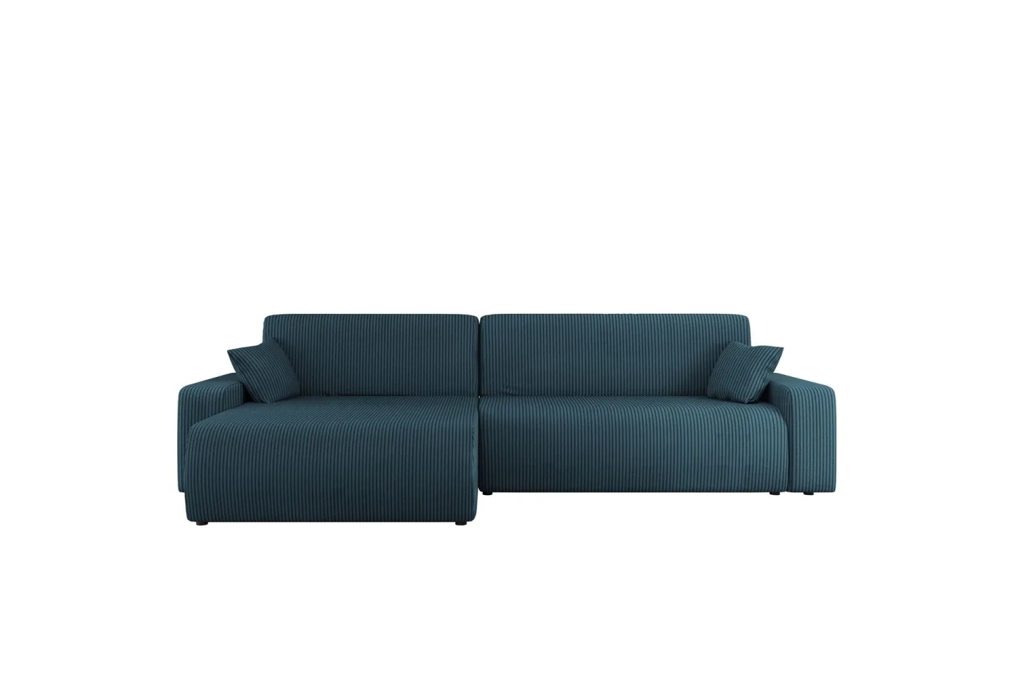 Barile Soffa med Divan 3-sits - Blå