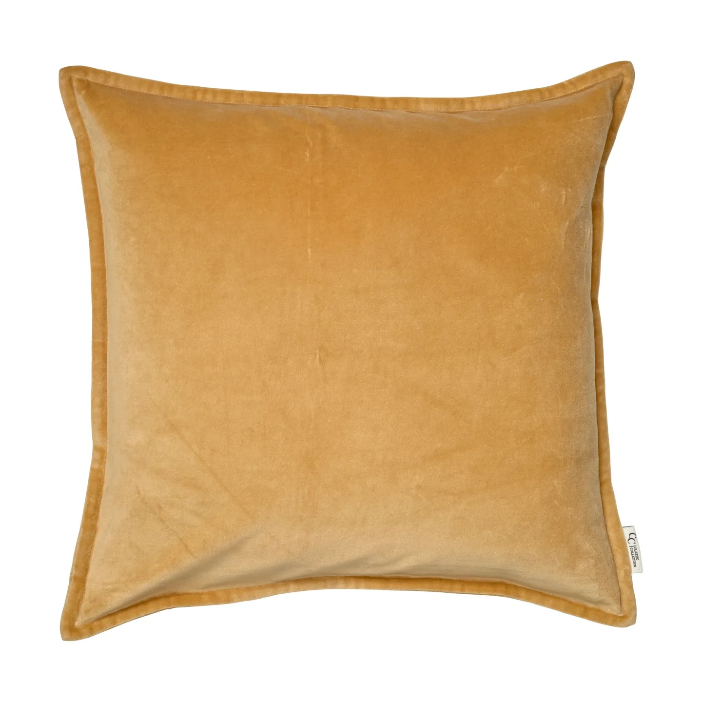 Classic Collection Classic Velvet Kissenbezug 50x50 cm Yellow