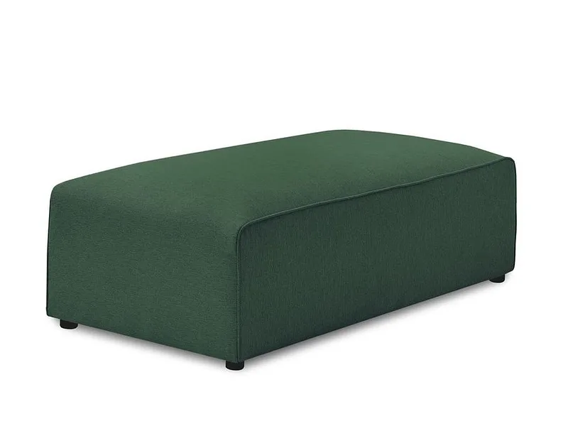 Hocker BOBOCHIC MEGEVE 70x140x45cm stoff chiniert grün