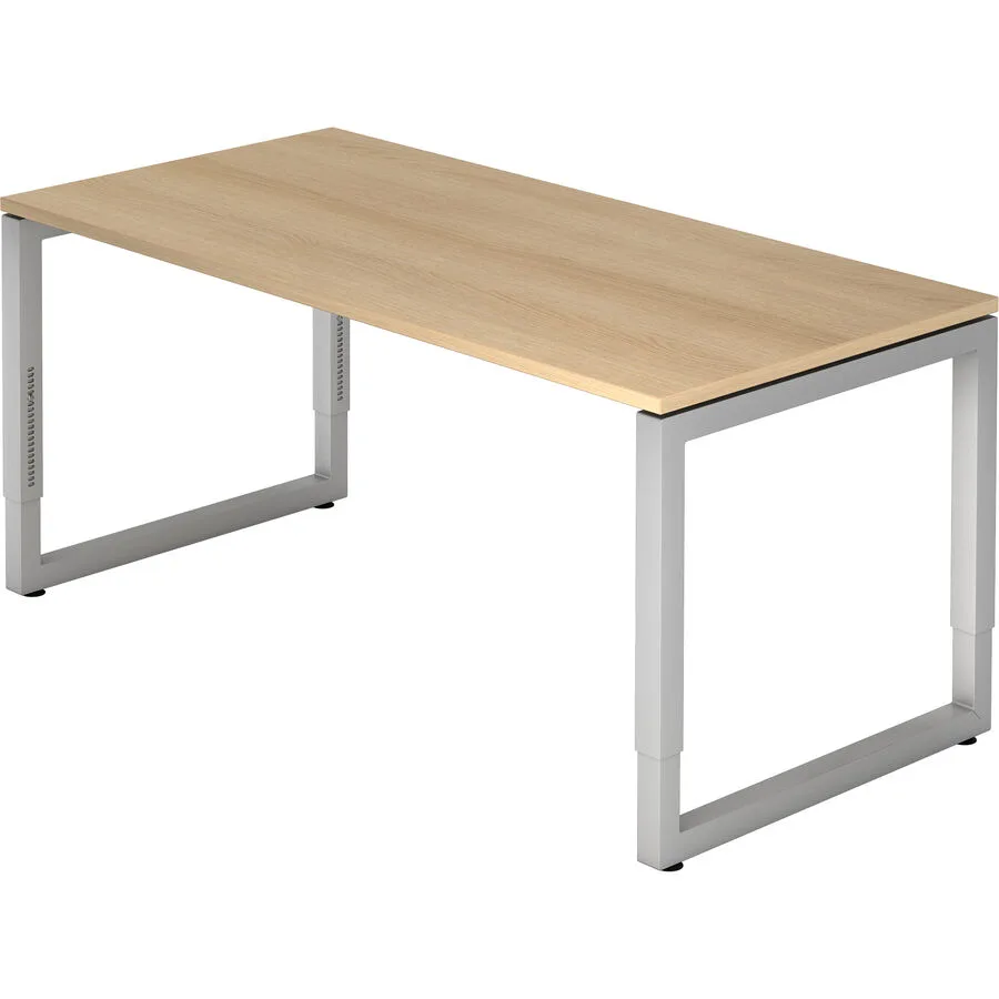 Schreibtisch Office eiche Holzwerkstoff B 160 T 80 cm