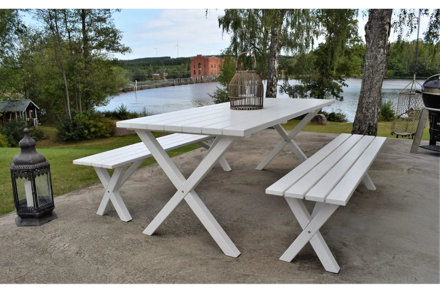 Scottsdale Bänk Utomhus 180 cm Vit - KWA