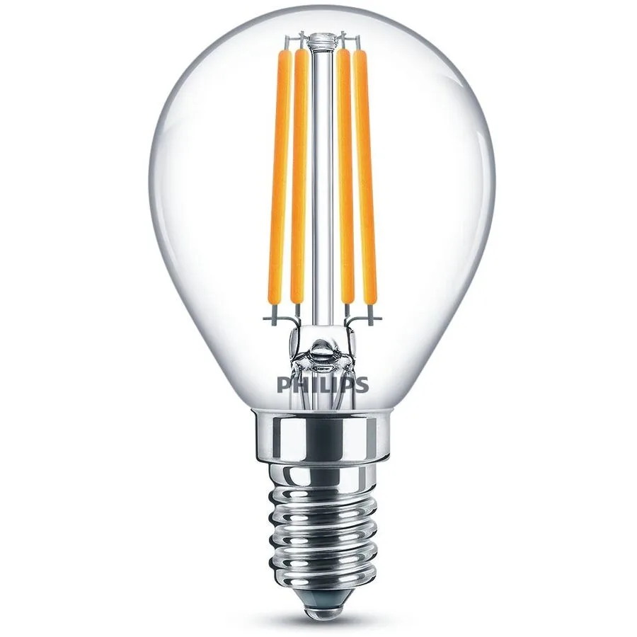 Leuchtmittel Philips Glas E14 35 W - Farbe: Transparent - LED - Lichtfarbe: Extra warmweiss - LED Leuchtmittel