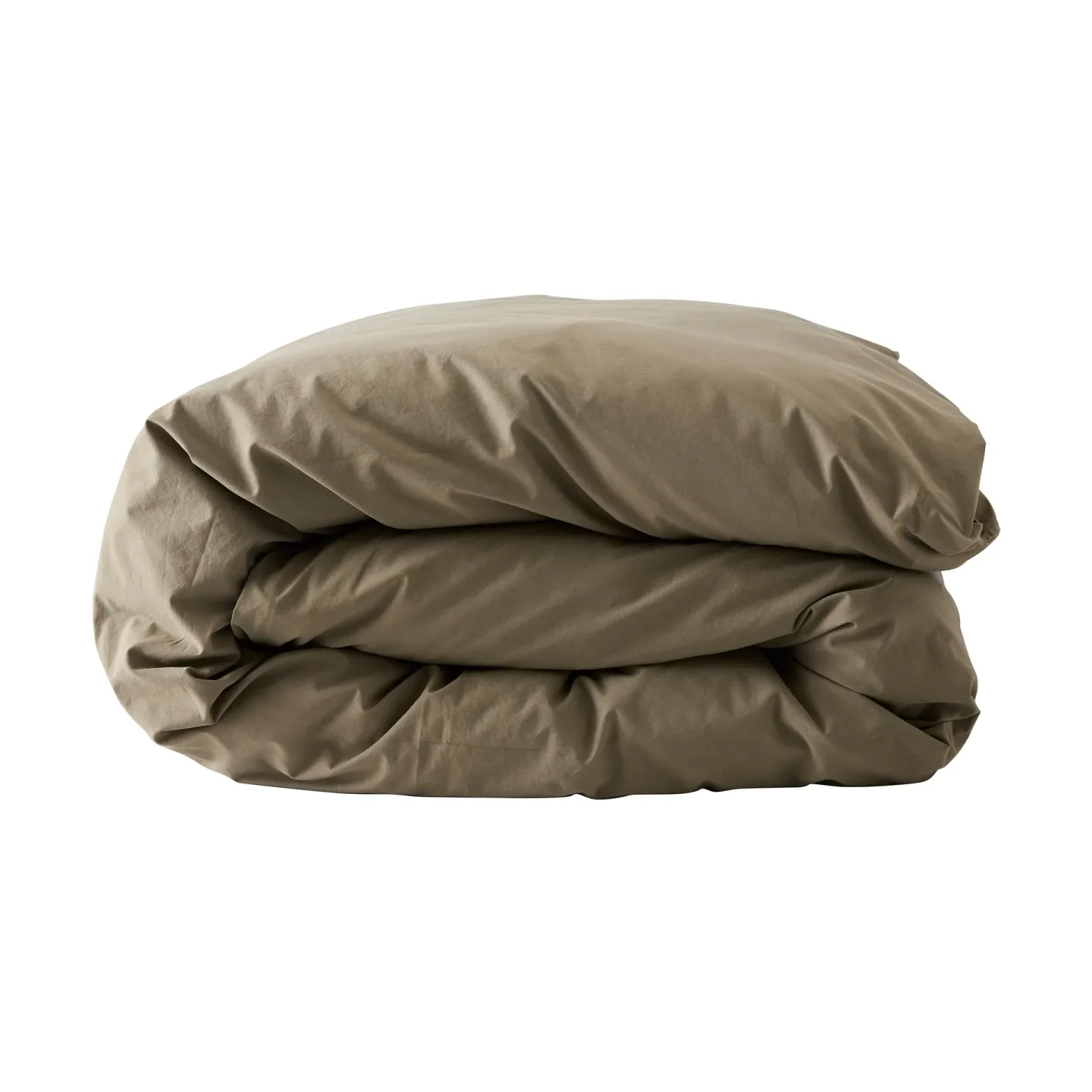 Tell Me More Tell Me More Bettbezug Baumwolle Olive, 220×220 cm