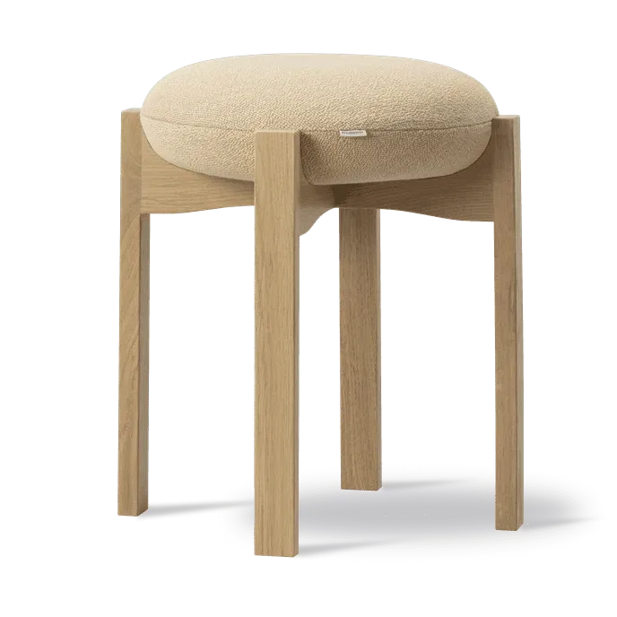 Fredericia Furniture Pioneer pall låg Vidar 323-lackad ek