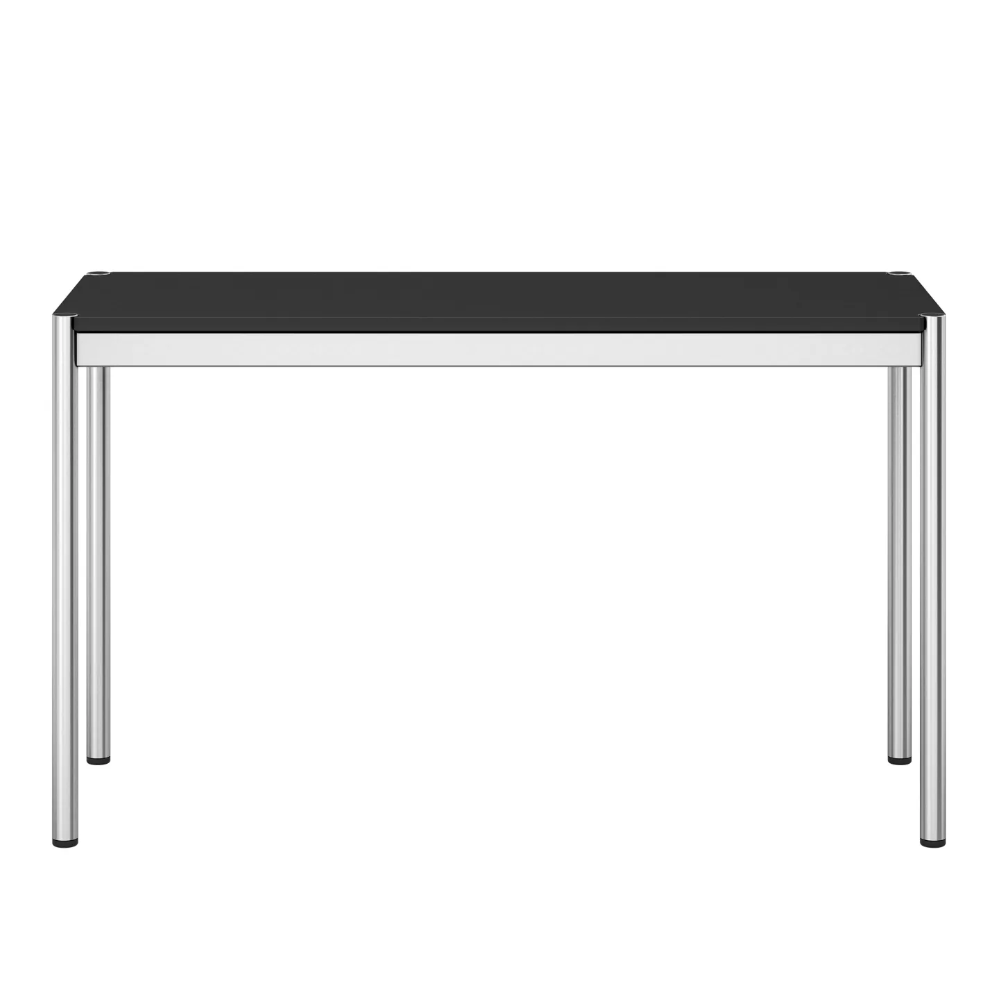 USM - USM Haller T8 41 Linoleum Nero - Skrivbord - Fritz Haller & Paul Schärer - Svart - Metall