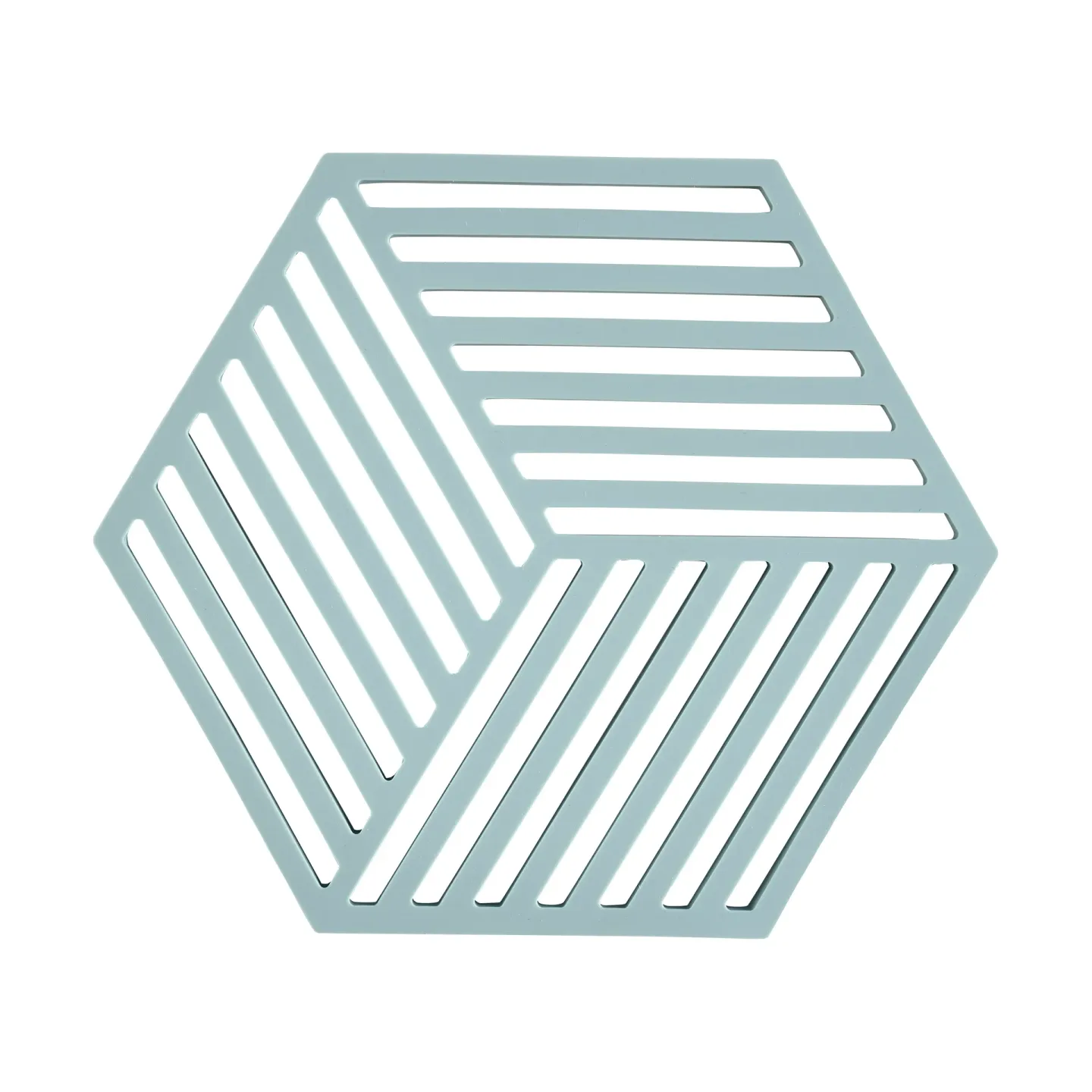 Zone Denmark Hexagon Topfuntersetzer Fog blue