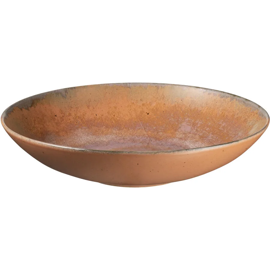 Teller tief Terra rost Steinzeug D 22 cm 1 Stk
