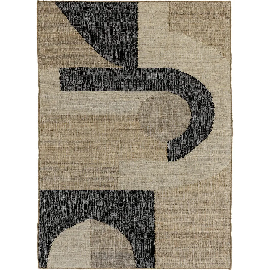 Teppich Becky Grau Anderes Muster Jute 160 x 230 cm