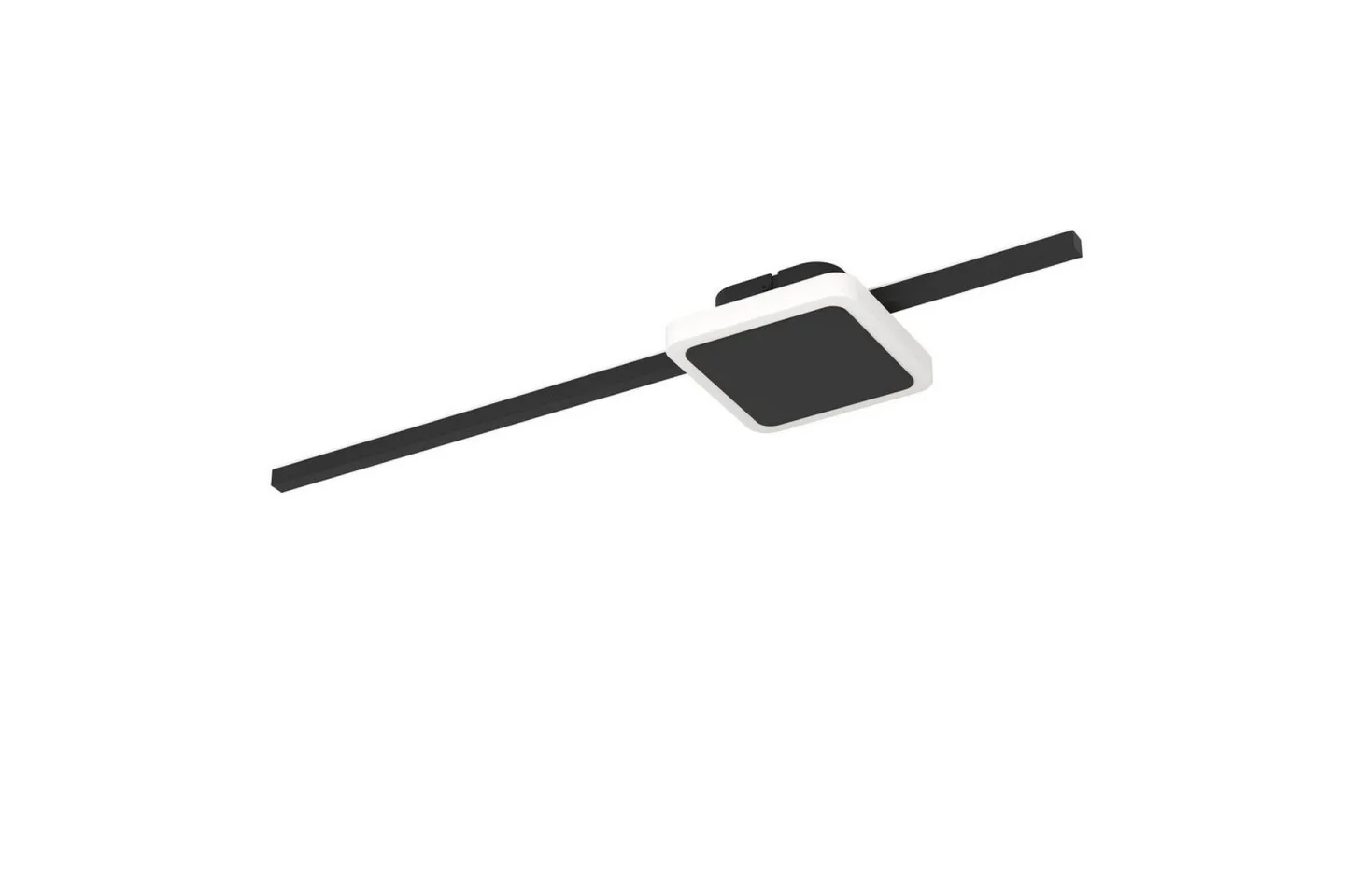 Vägg-/Taklampa Eglo Sarginto Kvadrat Svart Vit - Svart/Vit