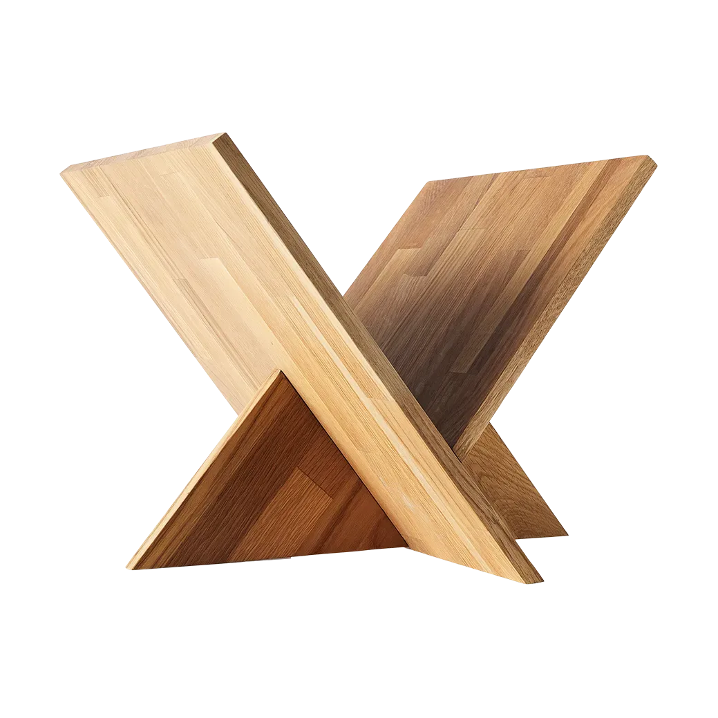 MUUBS Ottawa Magazinhalter Natural oak