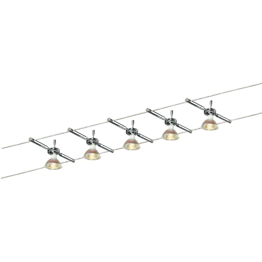 System Abal Silber/Grau Kunststoff/Metall 17.8 cm - Farbe: Silber/chrom - LED - Lichtfarbe: Warmweiss - Material: Metall/Kunststoff - System- LED