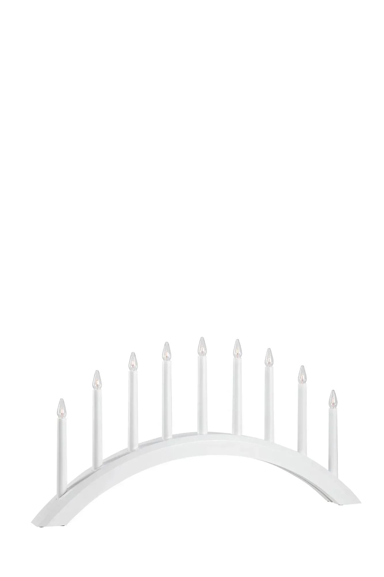 Avento Adventskerzenhalter Weiß 9 Lichter