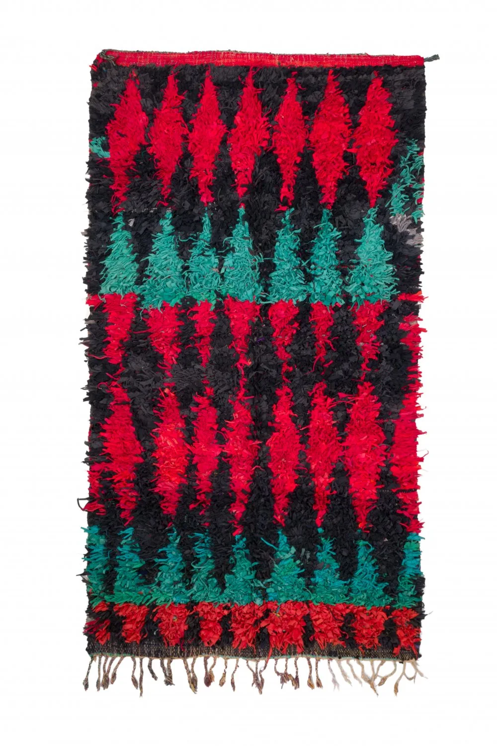 Marokkansk Boucherouite-teppe 285 x 160 cm (Størrelse: 285 x 160 cm)