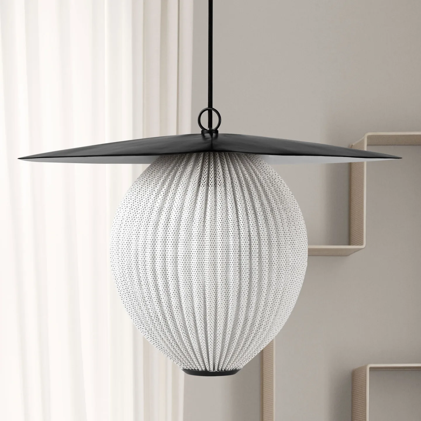 GUBI Satellite taklampa medium Ø22cm white cloud (vit)