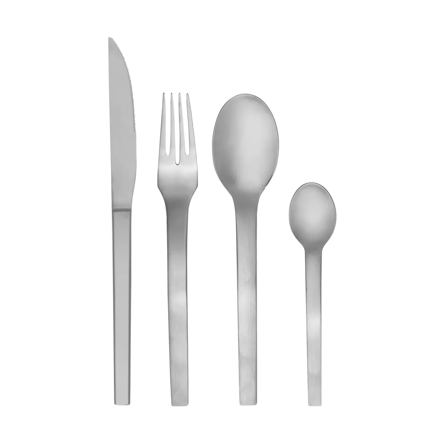 Hübsch Mano Besteckset 16 Teile Brushed